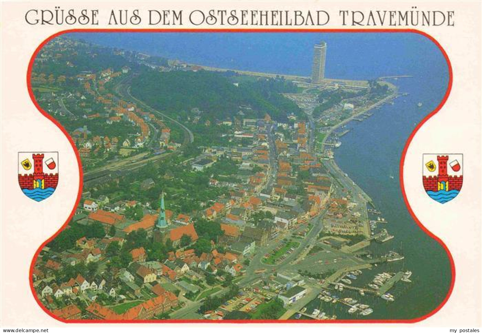 73967614 Travemuende_Ostseebad Fliegeraufnahme - Luebeck