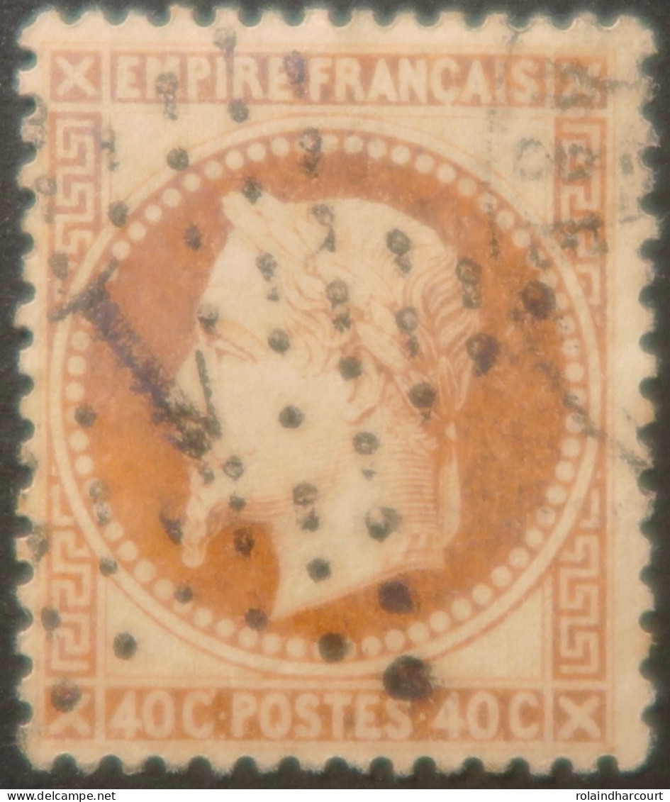 X1070 - FRANCE - NAPOLEON III Lauré N°31 - ETOILE N°1 De PARIS + CàD - 1863-1870 Napoléon III Lauré