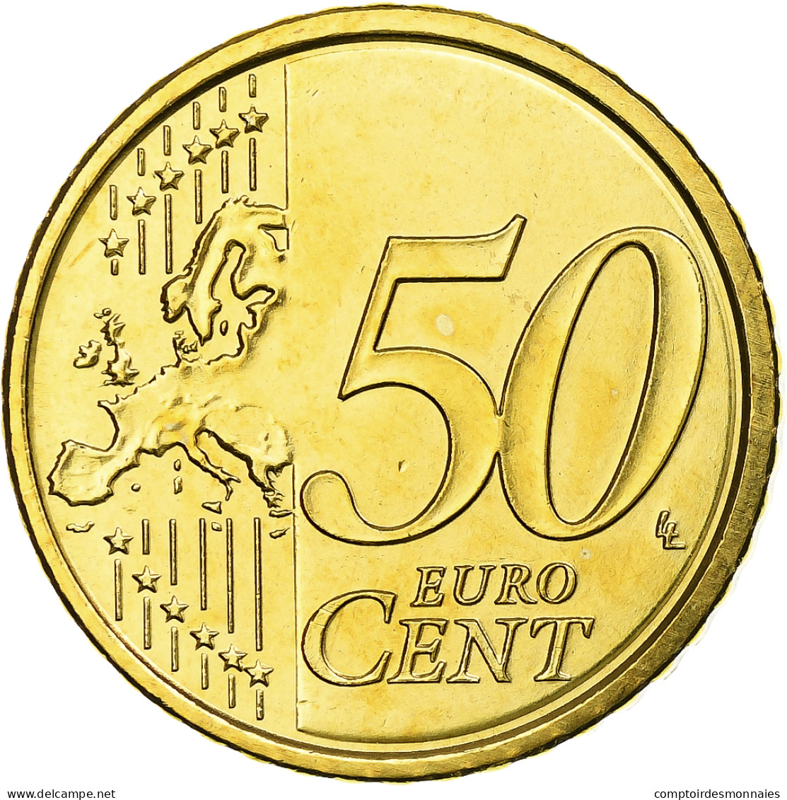 Vatican, Pape François, 50 Euro Cent, Colorisé, Rome, Bimétallique, FDC - Vatican
