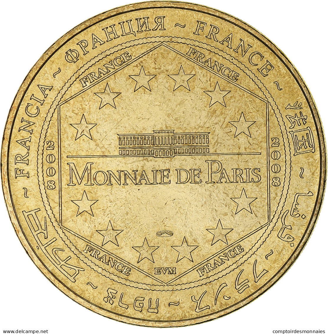 France, Jeton Touristique, Association Numismatique Poste & Francetélécom - Andere & Zonder Classificatie