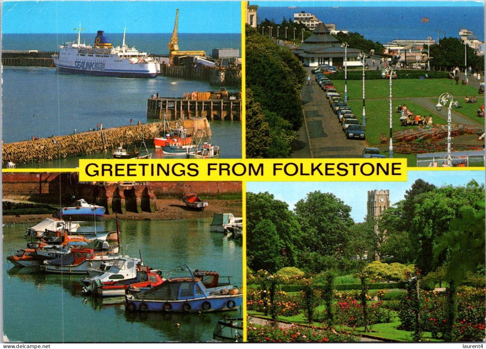 29-3-2024 (4 Y 23) UK (posted To FRance 1992) Folkestone - Folkestone