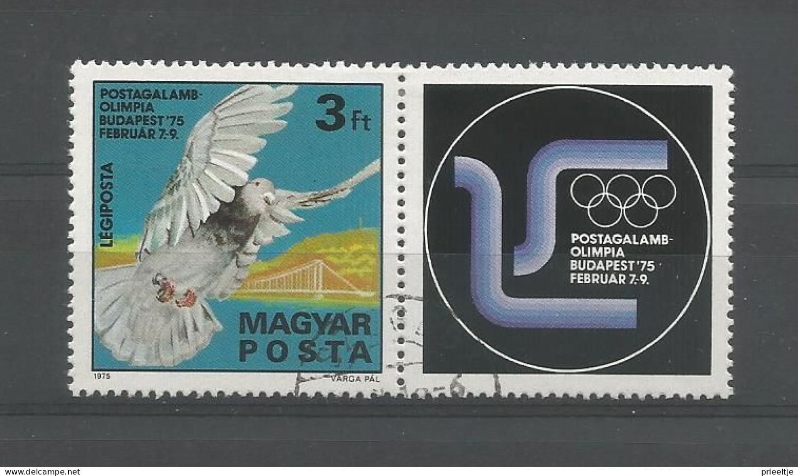 Hungary 1975 Dove Y.T. A 376 (0) - Oblitérés