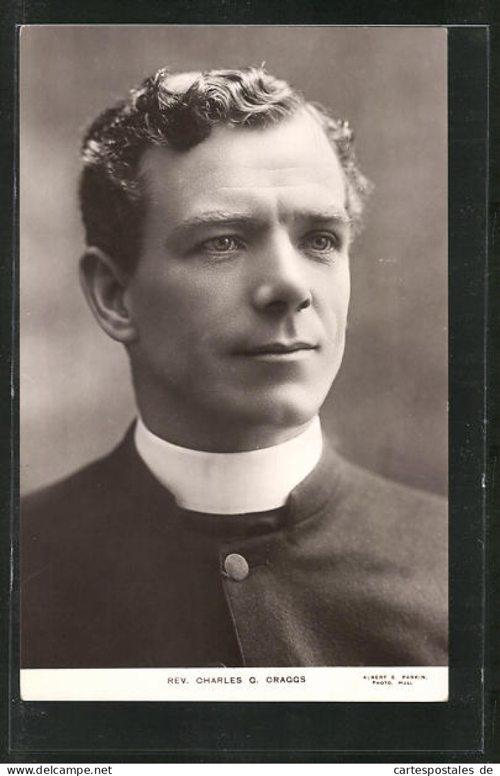 AK Portrait Rev. Charles G. Craggs  - Sonstige & Ohne Zuordnung