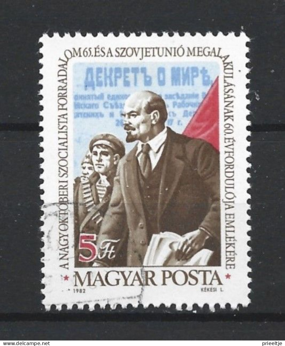 Hungary 1982 Lenin Y.T. 2832 (0) - Usati