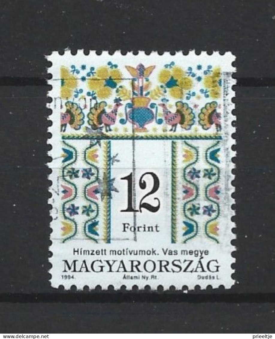 Hungary 1994 Handicrafts Y.T. 3476 (0) - Gebraucht