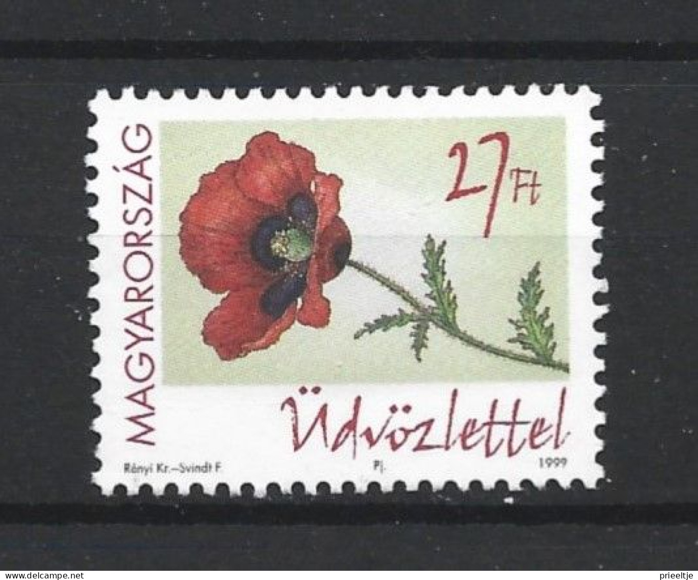 Hungary 1999 Flower Y.T. 3684 (0) - Gebruikt