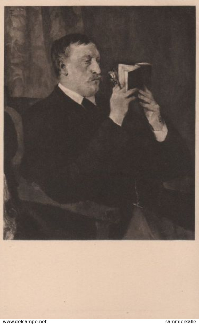93606 - Wilhelm Trübner - Bildnis Des Dichters Martin Greif - Ca. 1940 - Malerei & Gemälde