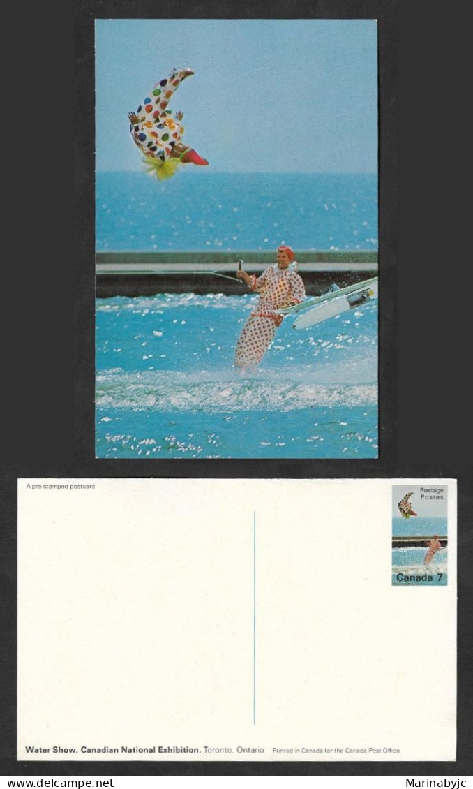 SE)CANADA POSTCARD WATER SHOW, CANADIAN NATIONAL EXHIBITION, TORONTO - ONTARIO, UNCIRCULATED, XF - Autres & Non Classés