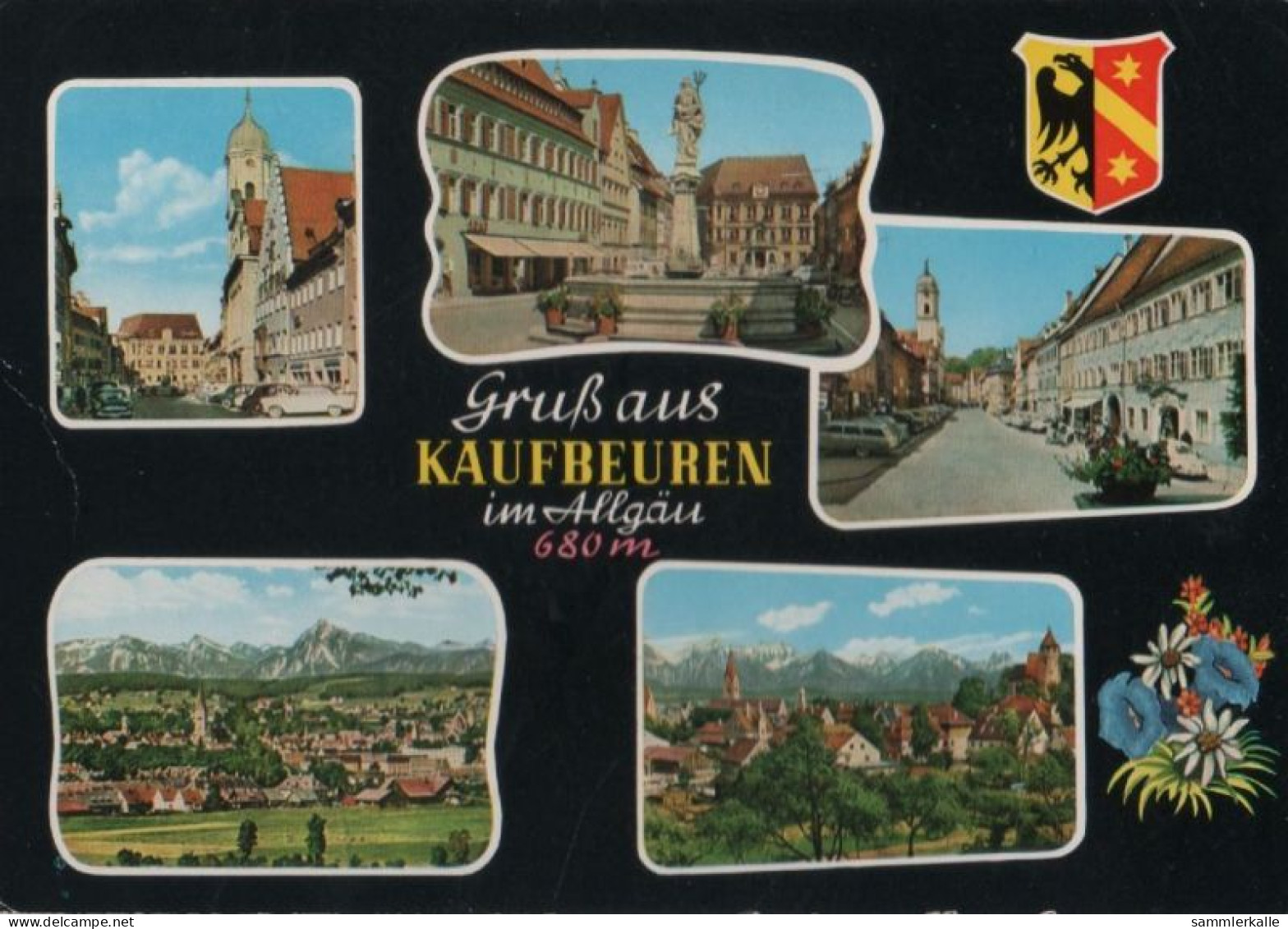 48294 - Kaufbeuren - 5 Teilbilder - Ca. 1970 - Kaufbeuren