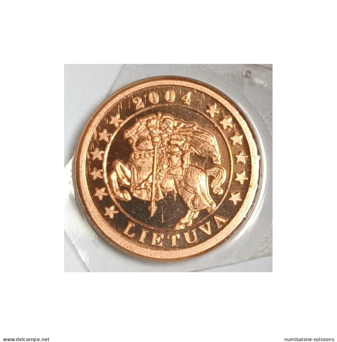 LITUANIE - 1 CENT 2004 - ESSAI - SPL - Litauen