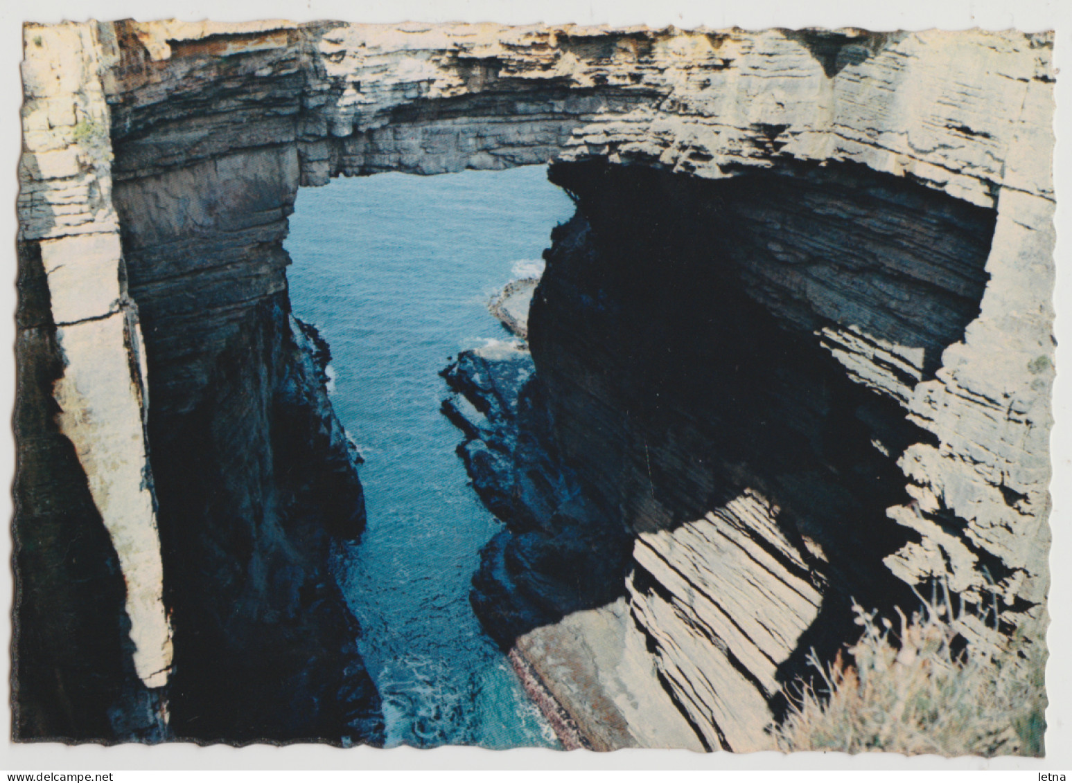 Australia TASMANIA TAS Tasmans Arch Near PORT ARTHUR Nucolorvue PA30 Postcard C1960s - Port Arthur