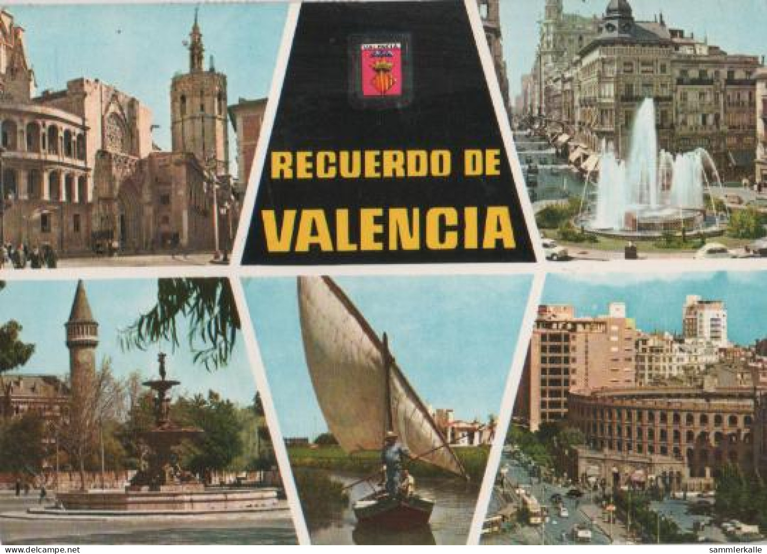 13335 - Spanien - Recuerdo De Valencia - 1965 - Otros & Sin Clasificación