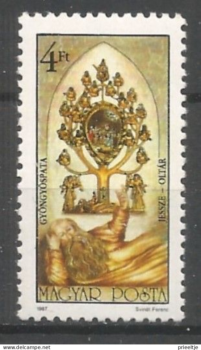 Hungary 1987 Sacred Art  Y.T.  3128 ** - Ungebraucht