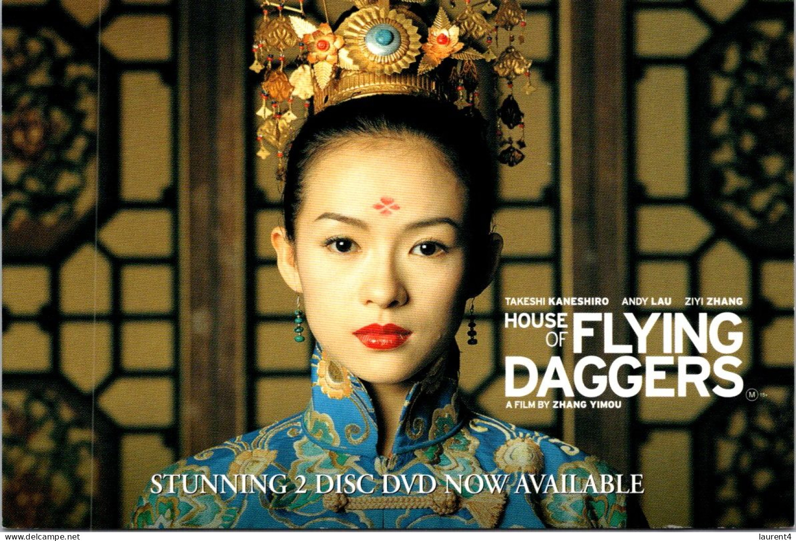 28-3-2024 (4 Y 25)  Australia - Movie - House Of The Flying Daggers (women With Tatoo) - Posters On Cards