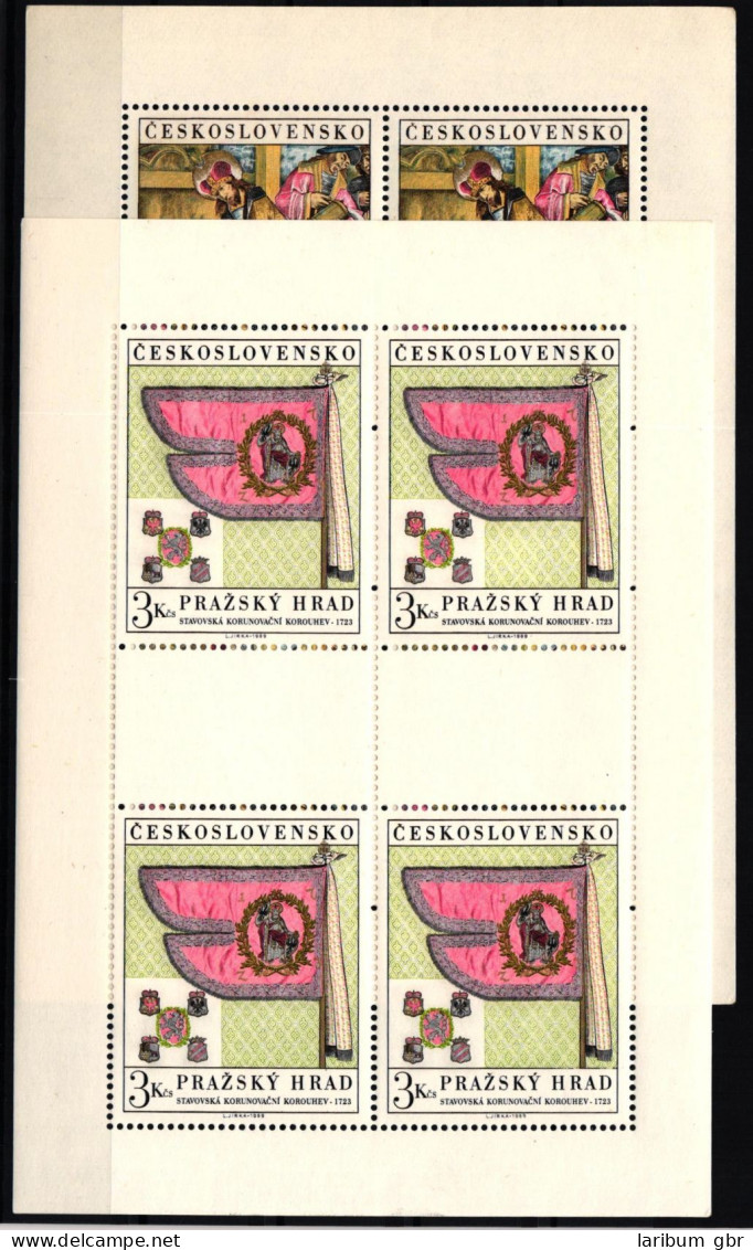 Tschechoslowakei 1876-1877 Postfrisch Als Kleinbögen #JI585 - Autres & Non Classés
