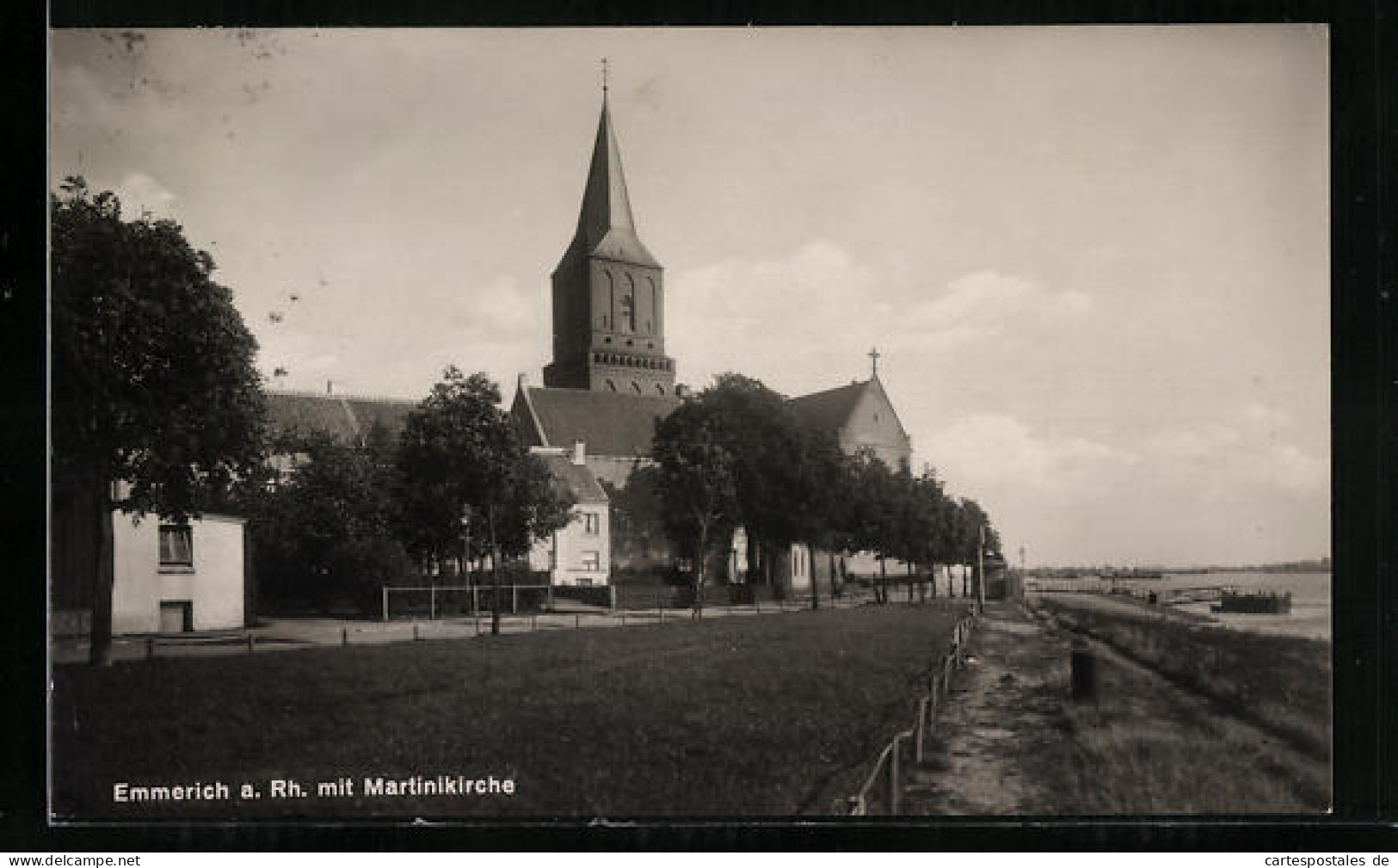 AK Emmerich, Blick Auf Martinikirche  - Emmerich