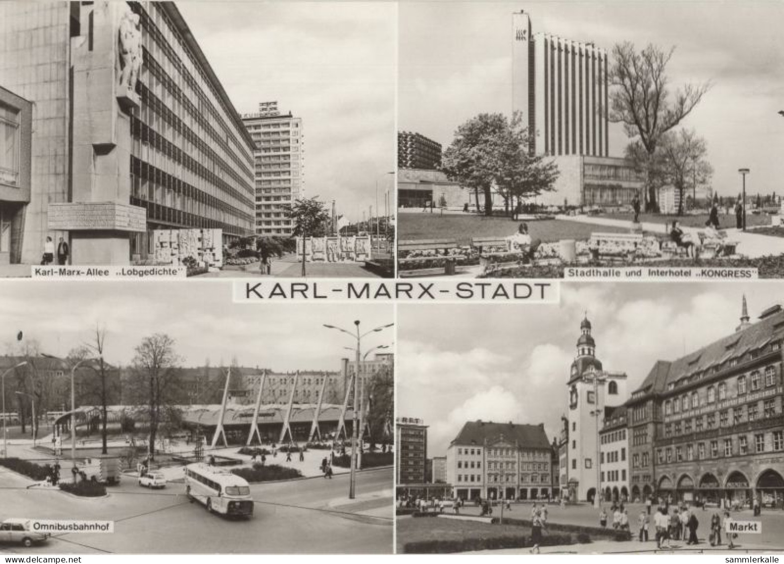 136066 - Karl-Marx-Stadt - 4 Bilder - Chemnitz