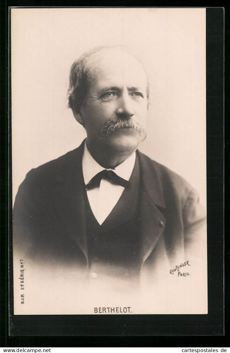 AK Portrait Von Chemiker Berthelot  - Historical Famous People
