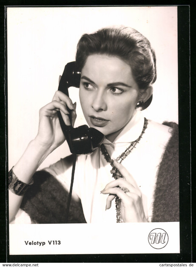 AK Reklame Für Telefon Velotyp V113  - Werbepostkarten