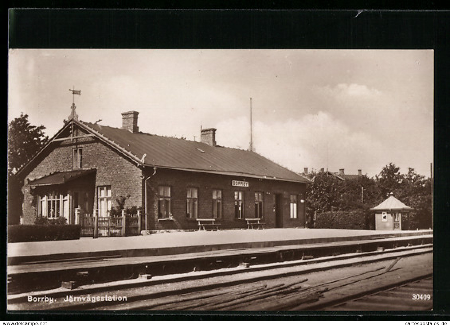 AK Borrby, Järnvägsstation  - Suède