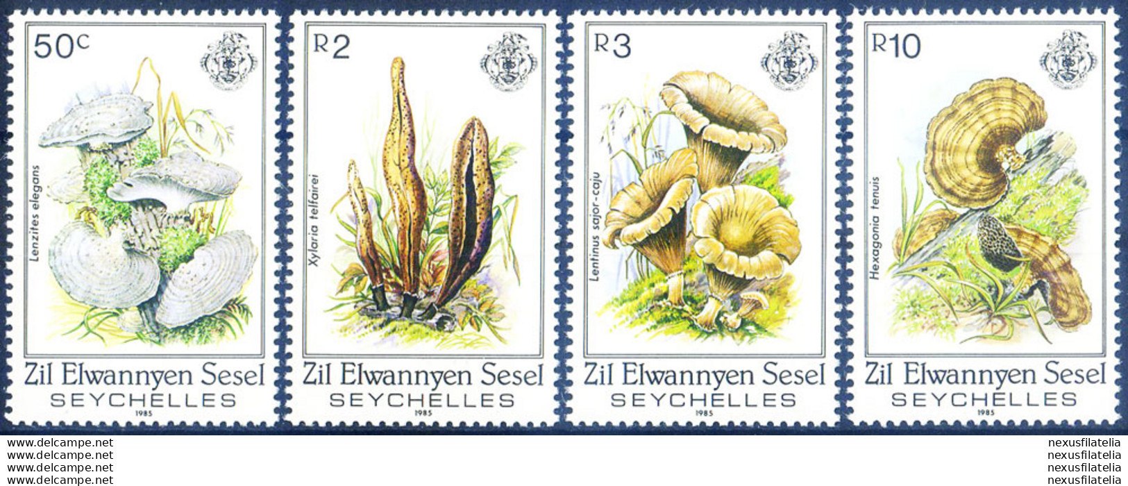 Isole Remote. Flora. Funghi 1985. - Seychellen (1976-...)
