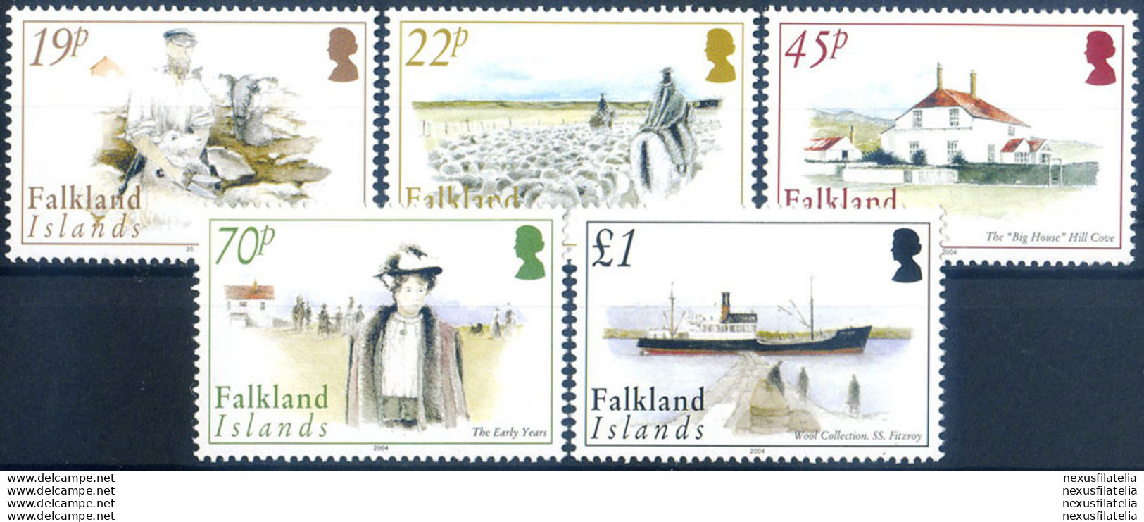 Industria Laniera 2004. - Falkland Islands