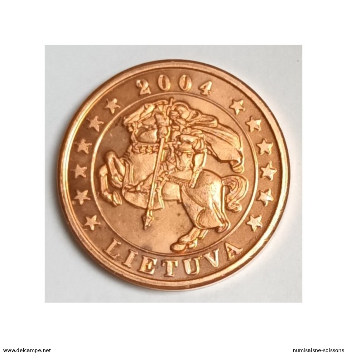 LITUANIE - 5 CENT 2004 - ESSAI - SPL - Lituania