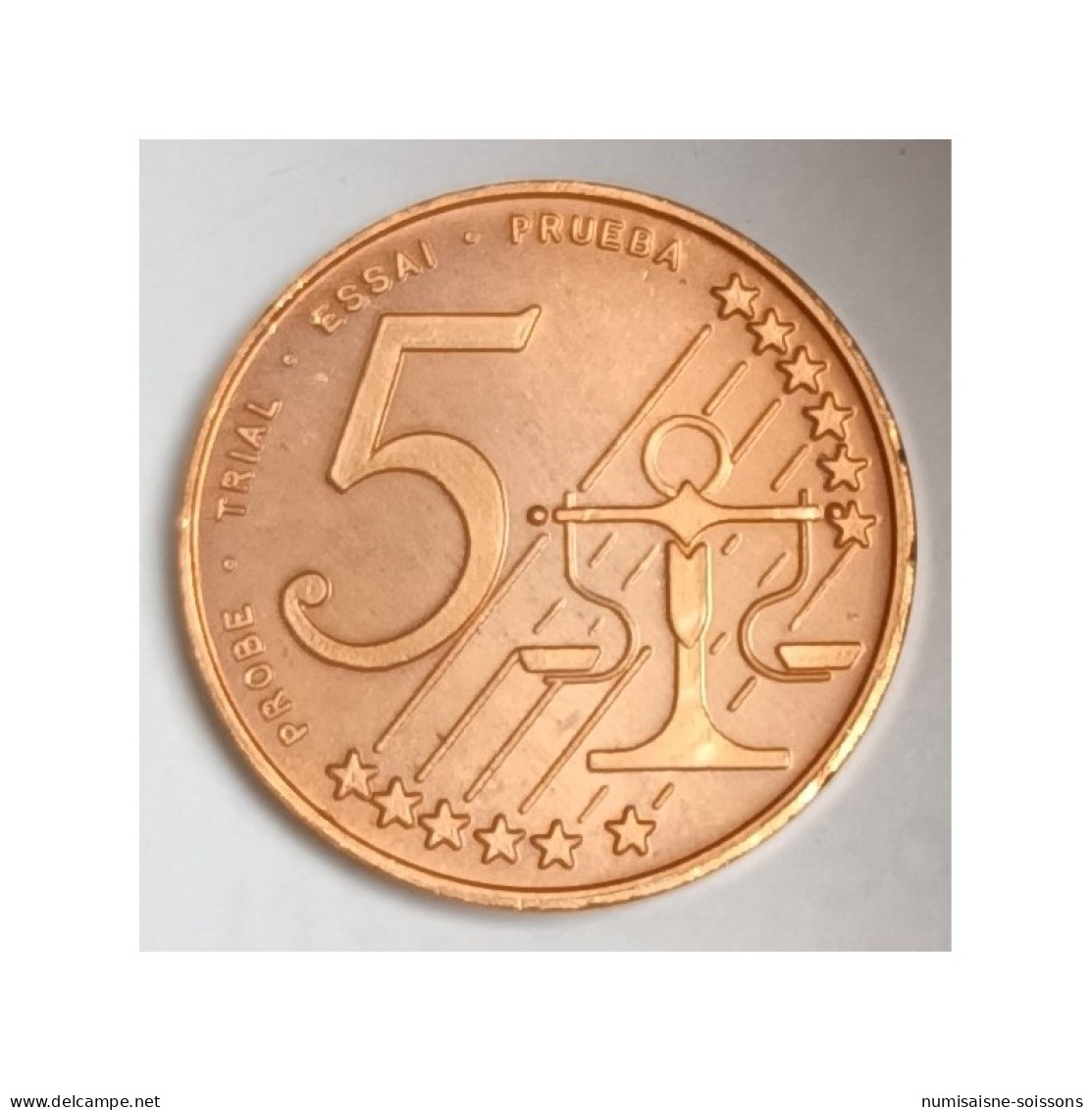 LITUANIE - 5 CENT 2004 - ESSAI - SPL - Lithuania