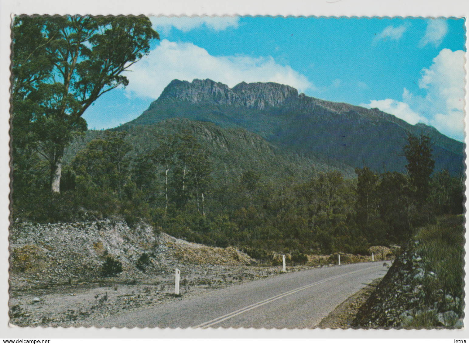 Australia TASMANIA TAS Mt Murchison Near ROSEBERY Nucolorvue TW52 Postcard C1970s - Wilderness