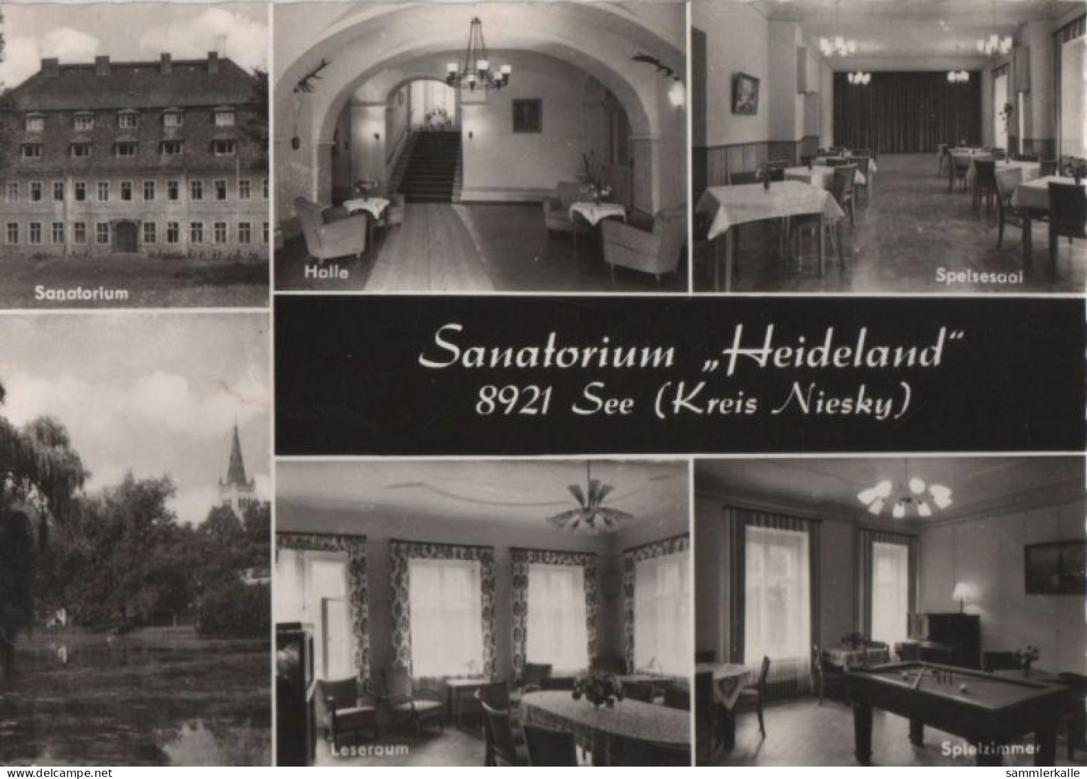 51177 - Niesky - See - Sanatorium Heideland - 1967 - Niesky