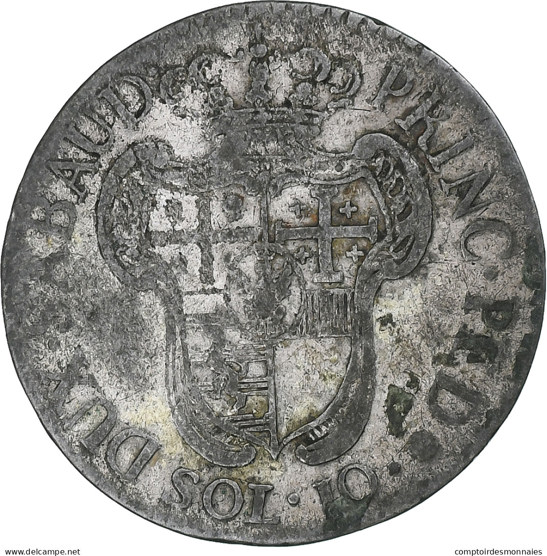 Duché De Savoie, Vittorio Amedeo III, 10 Soldi, 1794, Turin, Billon - Piémont-Sardaigne-Savoie Italienne