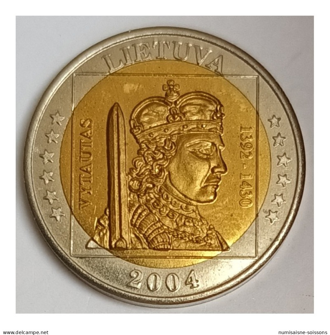 LITUANIE - 2 EURO 2004 - ESSAI - SPL - Lithuania