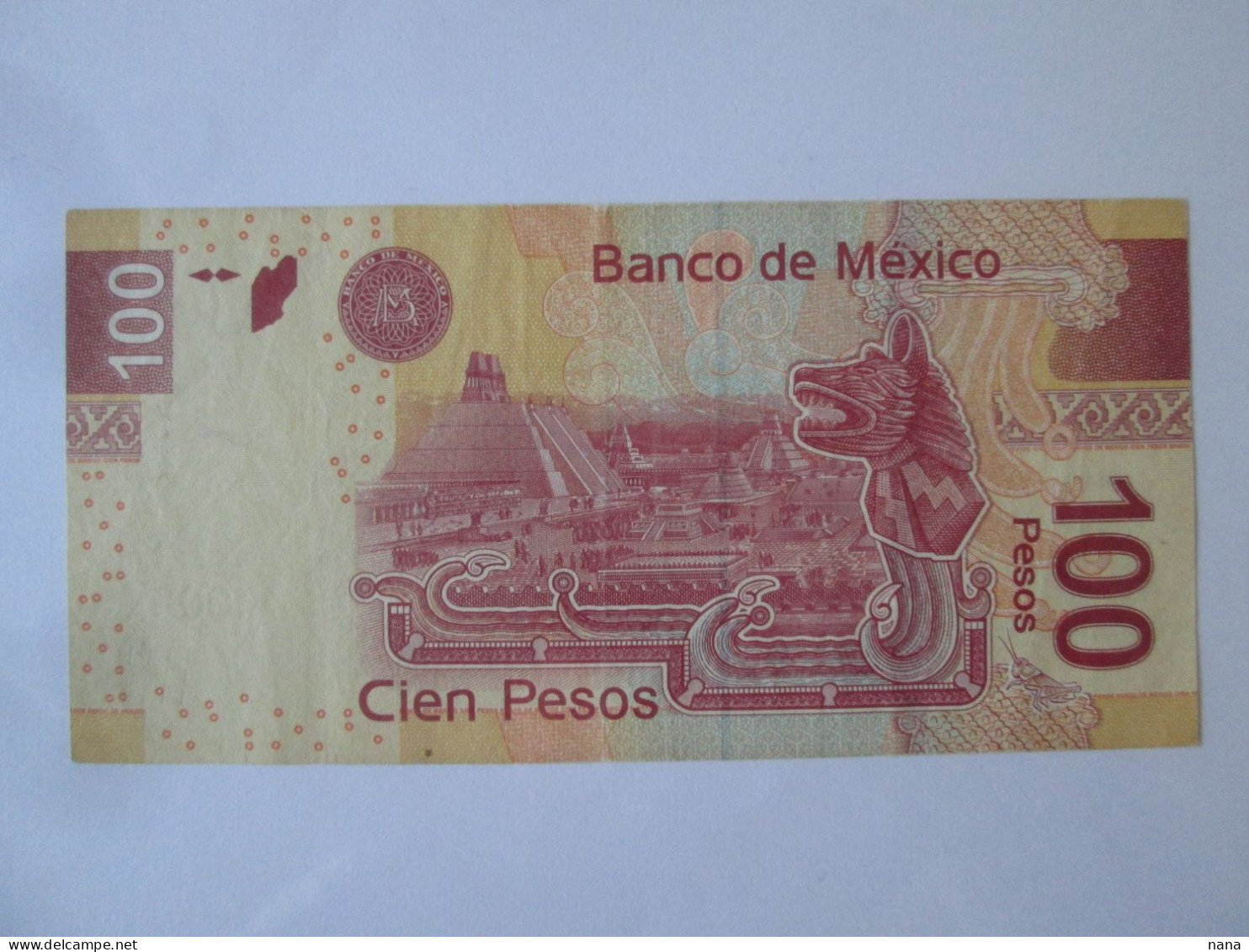 Mexico 100 Pesos 2016,see Pictures - México