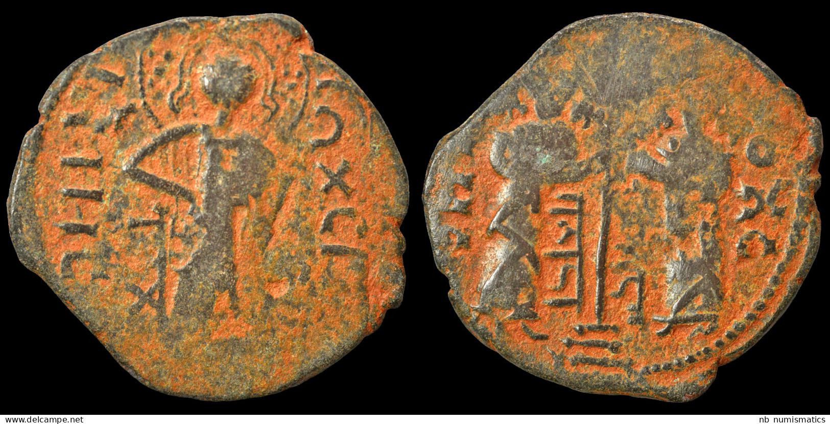 Islamic Anatolia&al-Jazira Zangids  AE Fals - Islamische Münzen