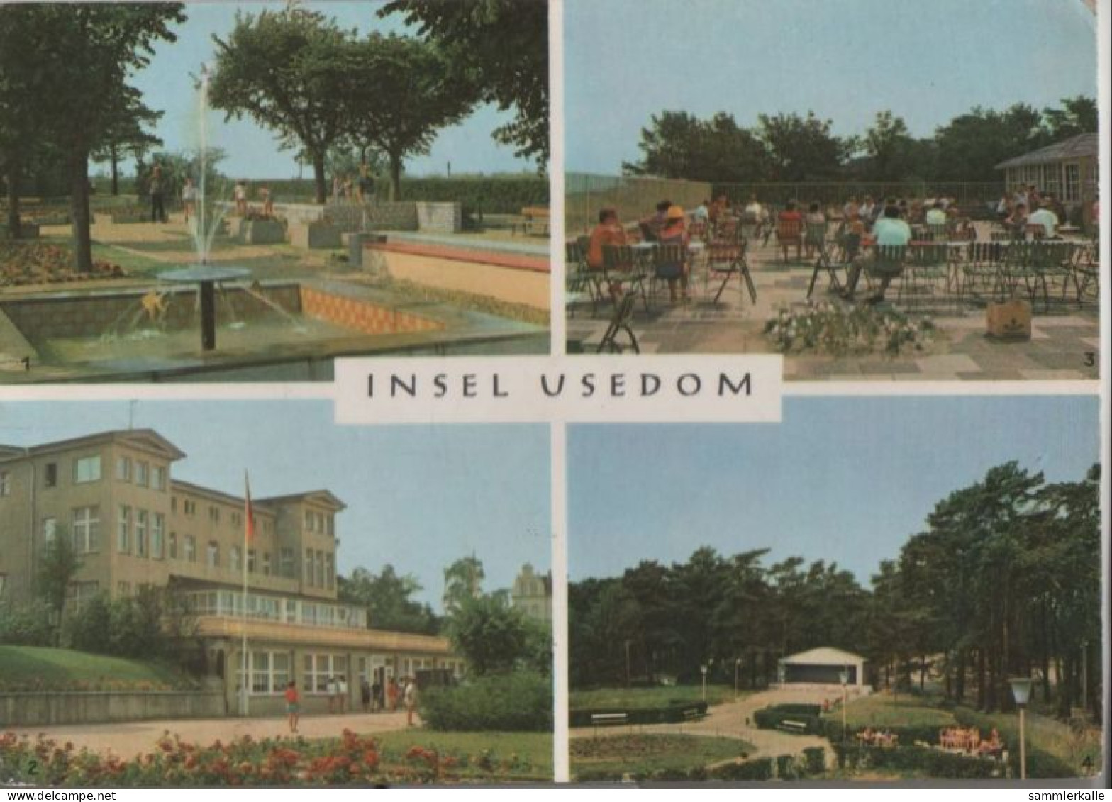 39264 - Usedom - U.a. Konsum Strandhalle - 1972 - Usedom