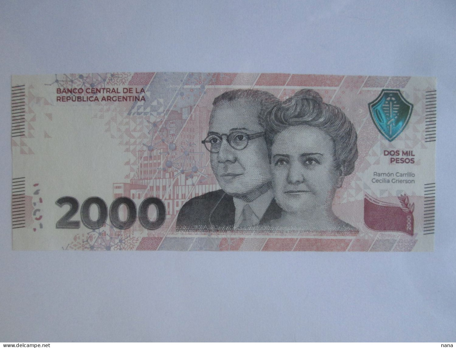 Argentina 2000 Pesos 2023 Banknote UNC,see Pictures - Argentinië