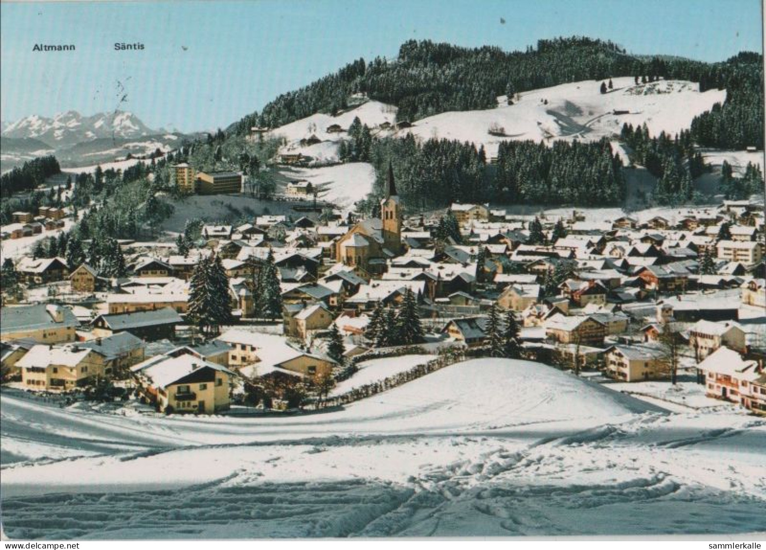 119548 - Oberstaufen - Winterpanorama - Oberstaufen