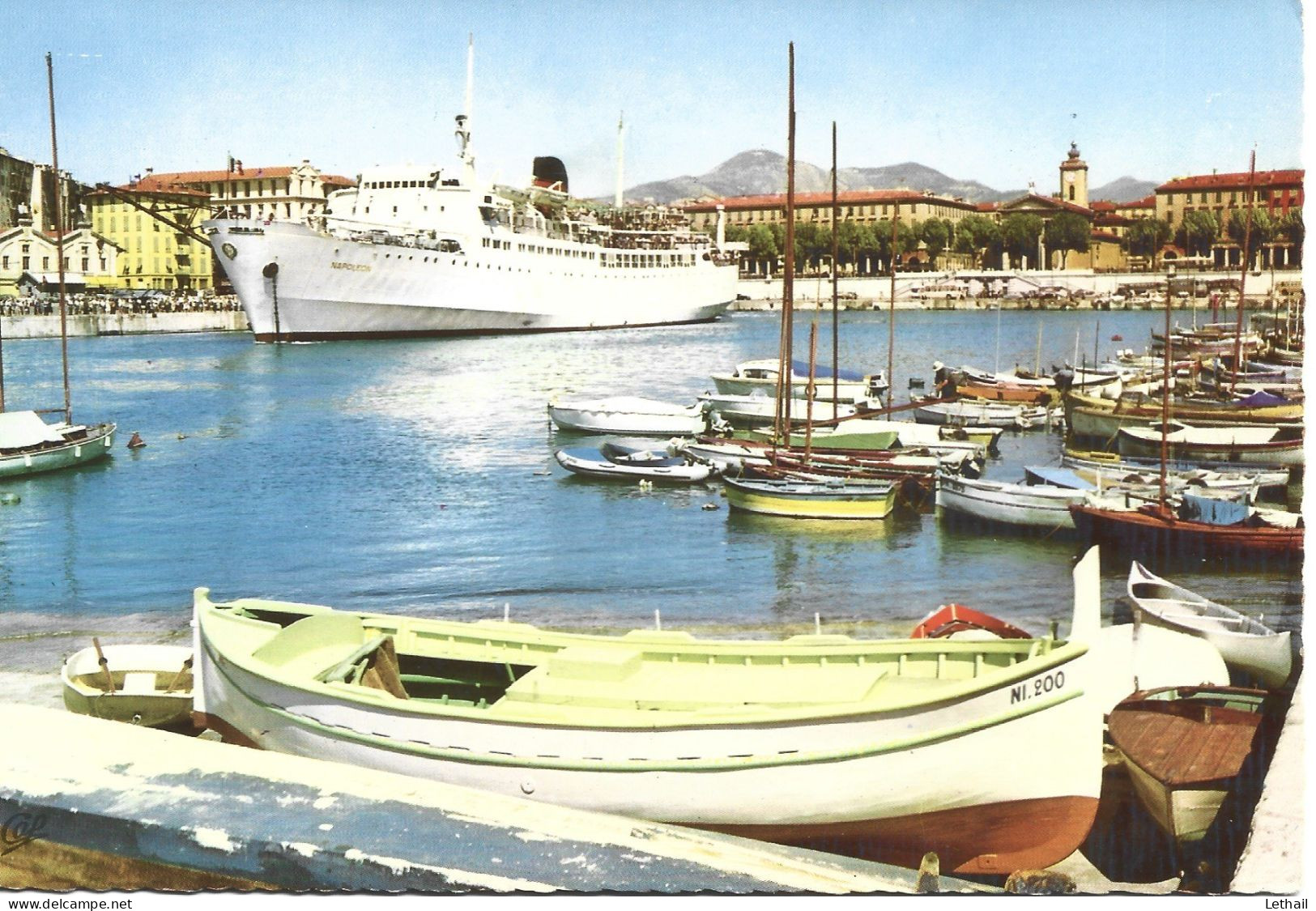 Ref ( 19340  )    Nice - Schiffahrt - Hafen
