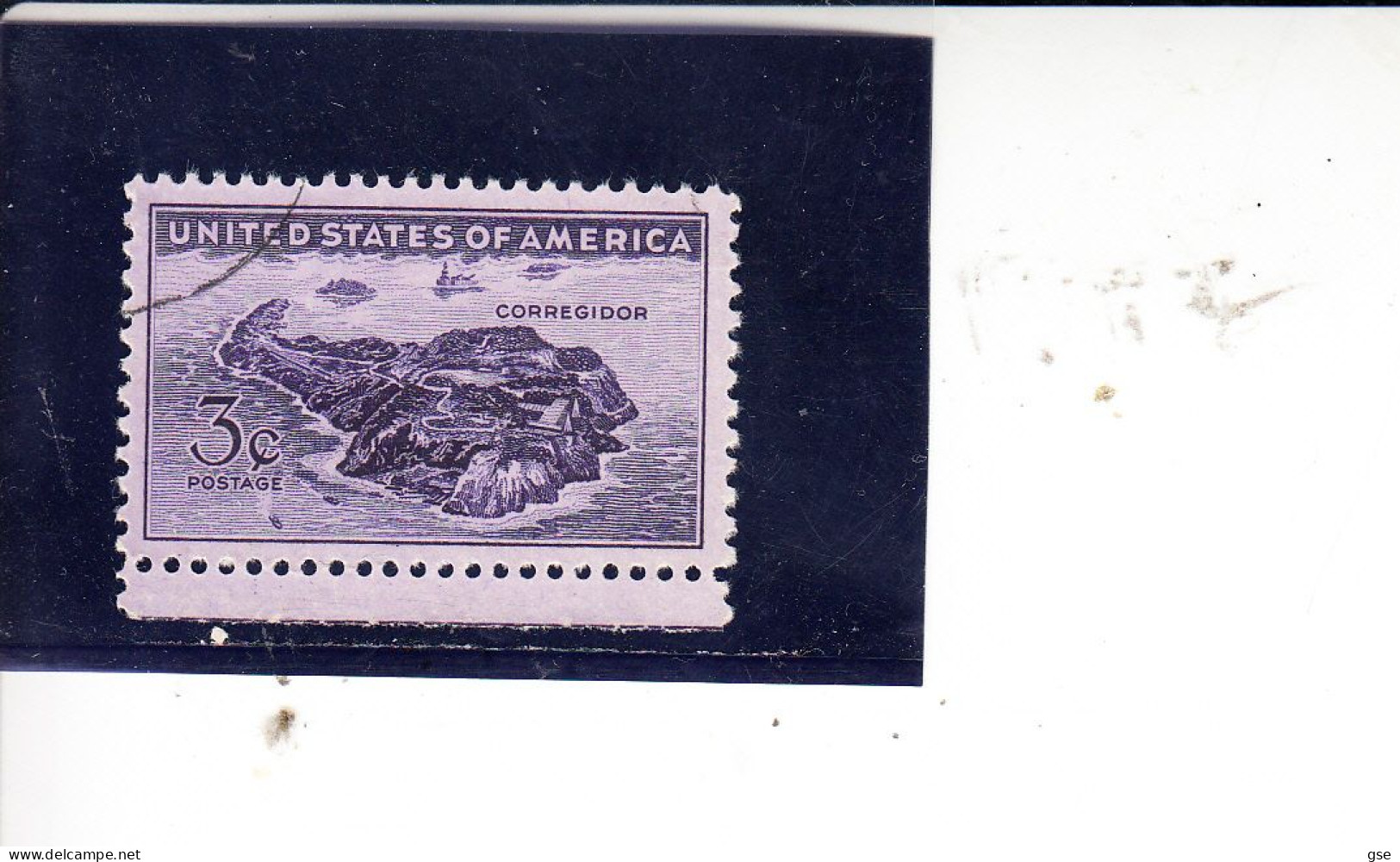 STATI UNITI  1944 - Yvert  474° - Corregidor - Used Stamps