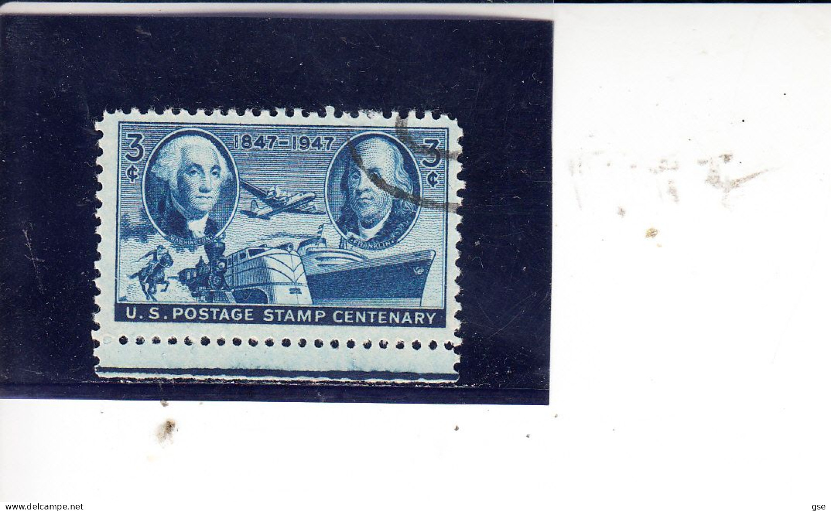 STATI UNITI  1947 - Yvert  499° -  Centenario - Used Stamps