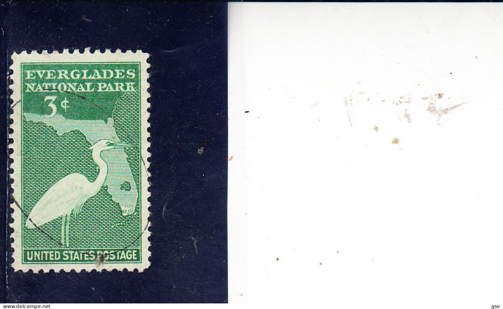 STATI UNITI  1947 - Yvert  503° - Everglades National Park - Airone - Used Stamps