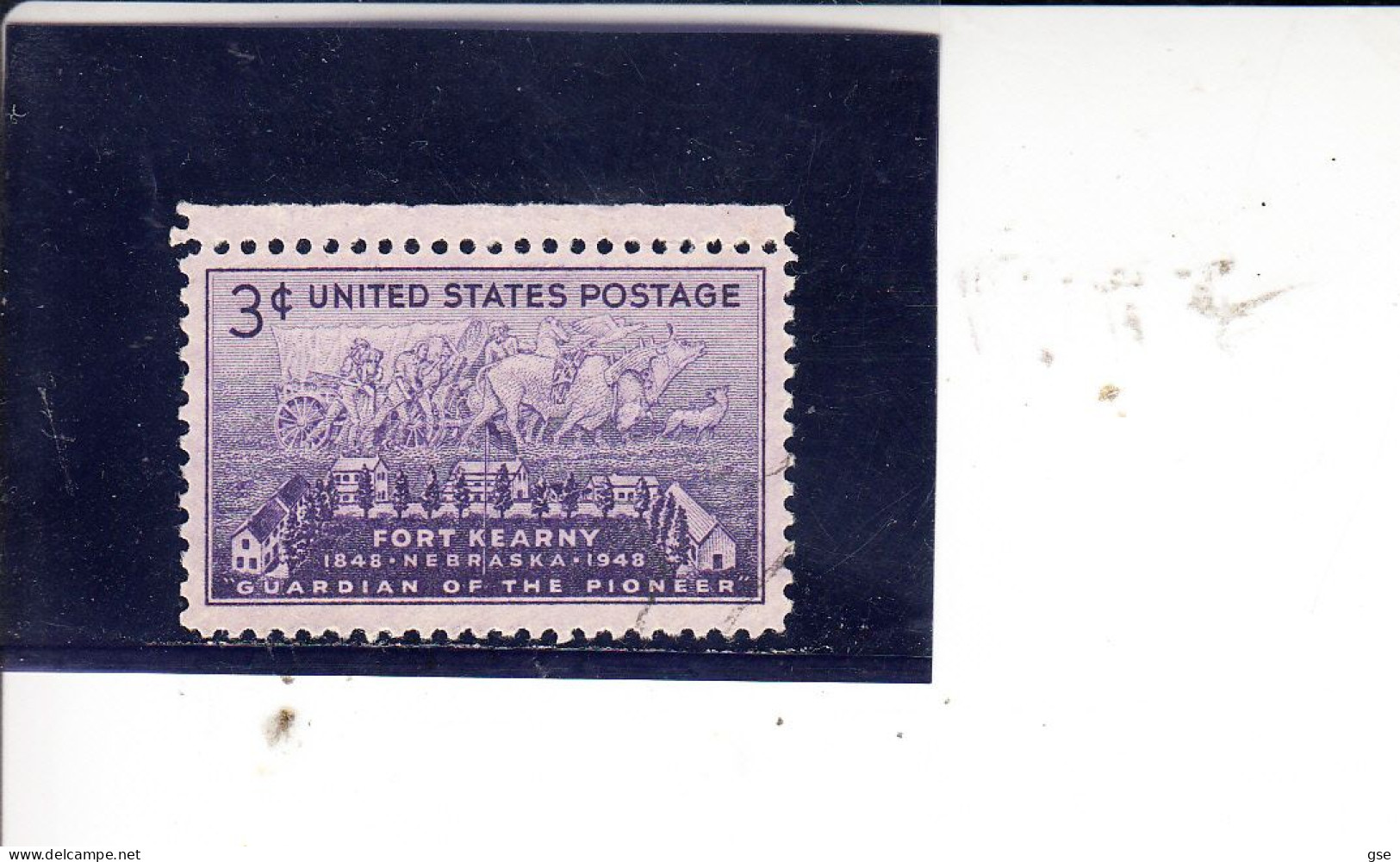 STATI UNITI  1948 - Yvert  522° - Fort  Kearny - Used Stamps