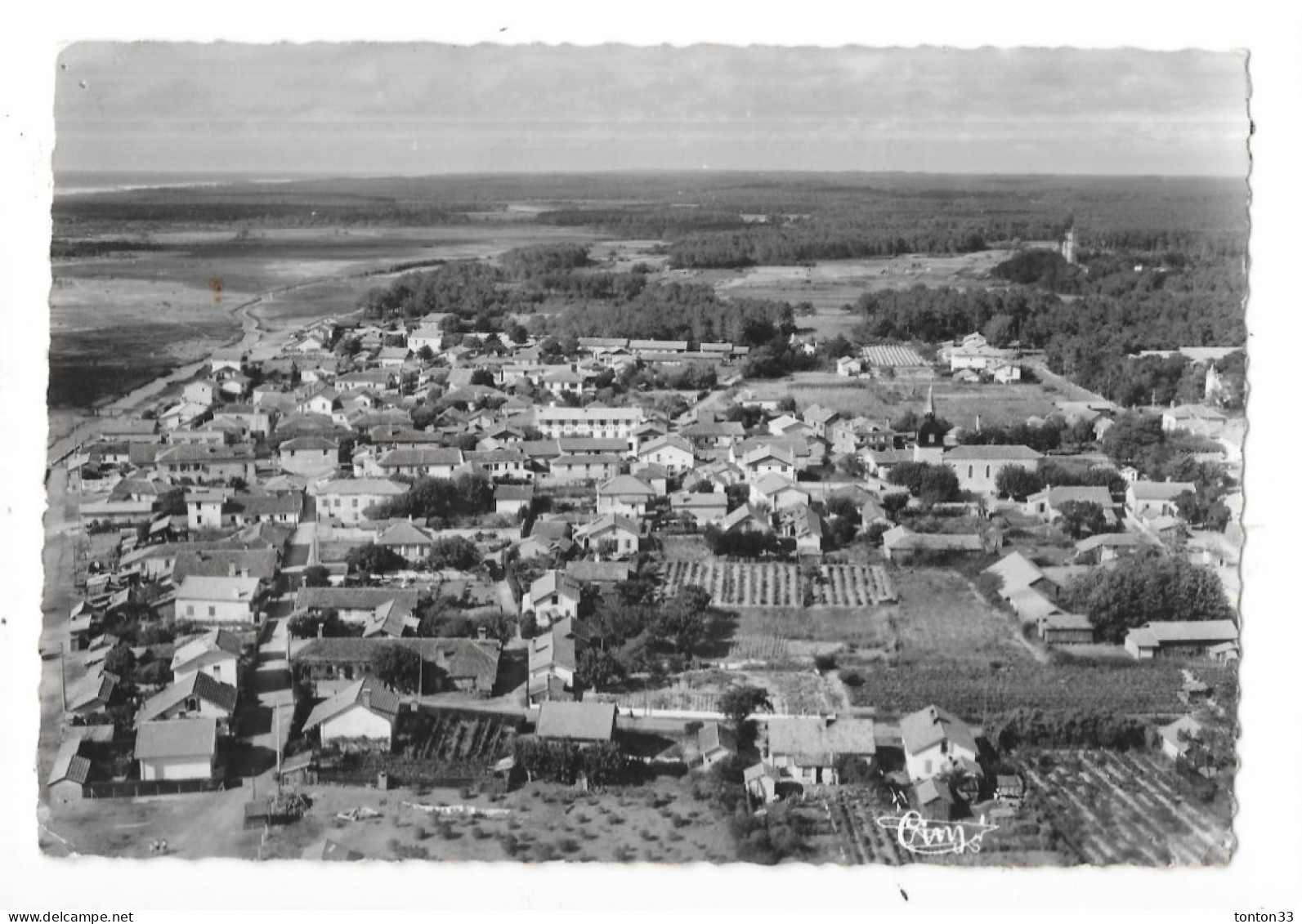 VIEUX BOUCAU -  40 - Vue Aérienne - Le Bourg - TOUL 5 - - Vieux Boucau