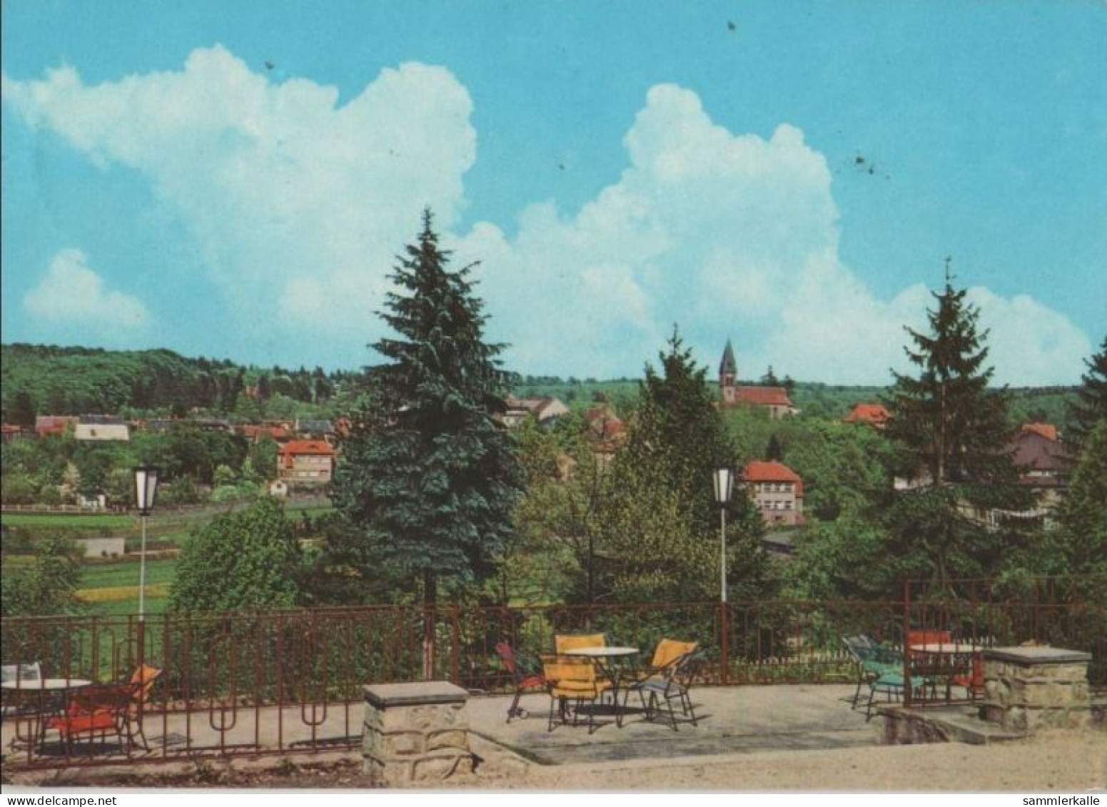 89236 - Friedrichsbrunn - Blick Von Der Terrasse Des Sanatoriums - 1981 - Thale