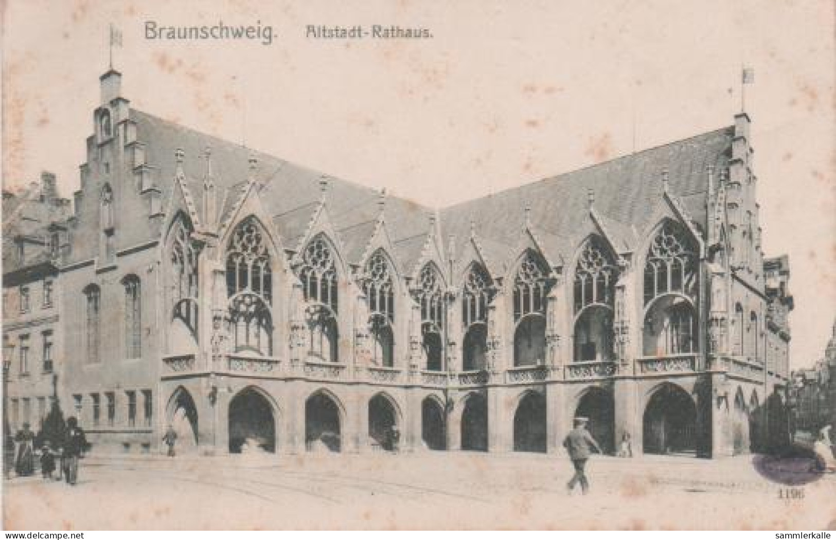 8557 - Braunschweig - Altstadt Rathaus - Ca. 1925 - Braunschweig