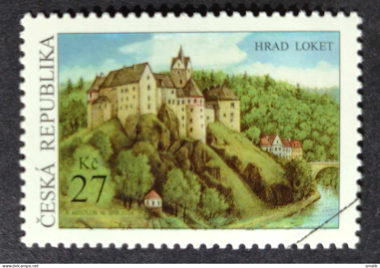 CZECH REPUBLIC 2024 - LOKET CASTLE, Beauties Of Our Country, 1v. MNH (Specimen) - Nuovi