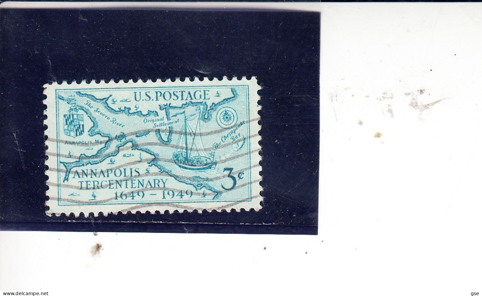 STATI UNITI  1949 - Yvert  535° - Annapolis - Used Stamps