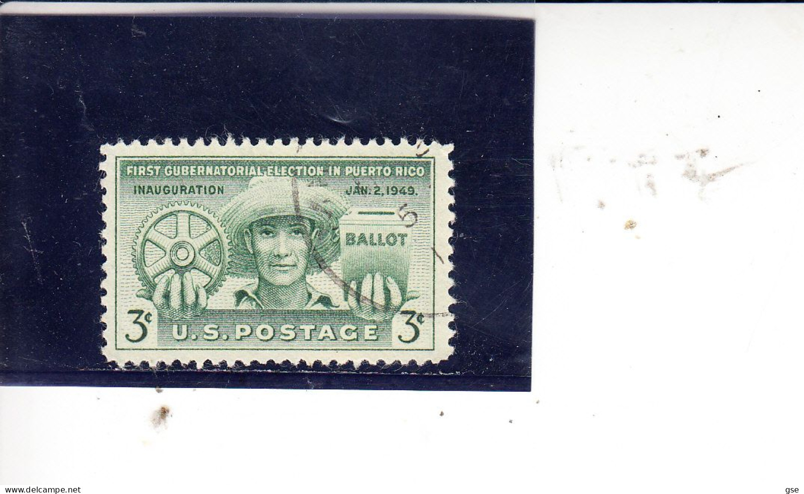 STATI UNITI  1949 - Yvert  534° - Puertorico - Used Stamps