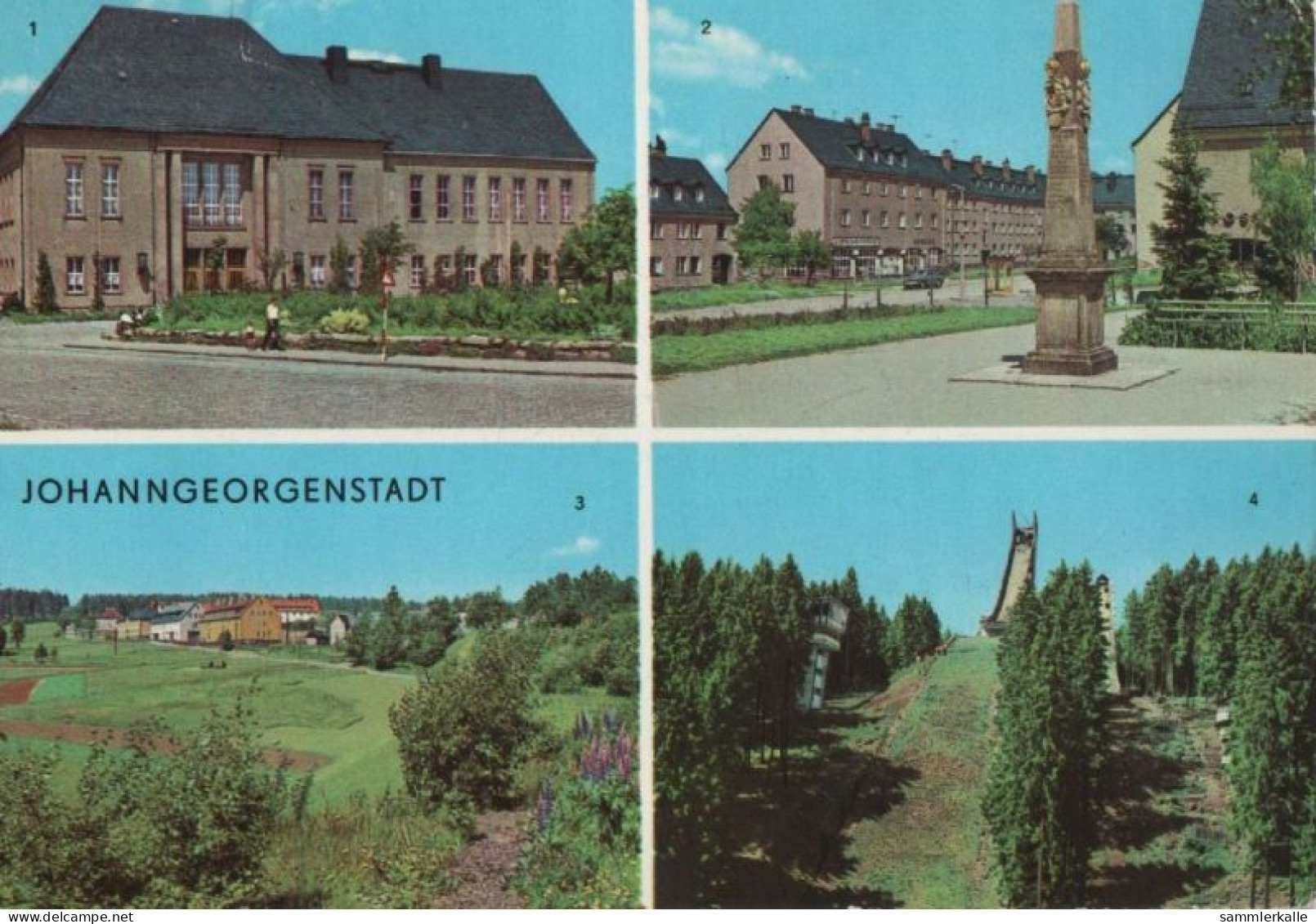 106049 - Johanngeorgenstadt - U.a. Kulturhaus Karl Marx - 1977 - Johanngeorgenstadt