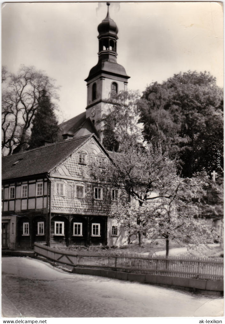 Foto Ansichtskarte Großschönau (Sachsen) Kirche Oberlausitz B Zittau  1971 - Grossschoenau (Sachsen)
